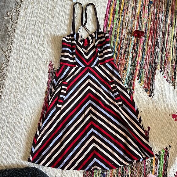 Striped Sundress With Pockets - XS - Picture 1 of 4